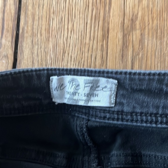 Free People We The Free Twenty Seven Black Skinny Jeans Size 27 - Picture 3 of 4